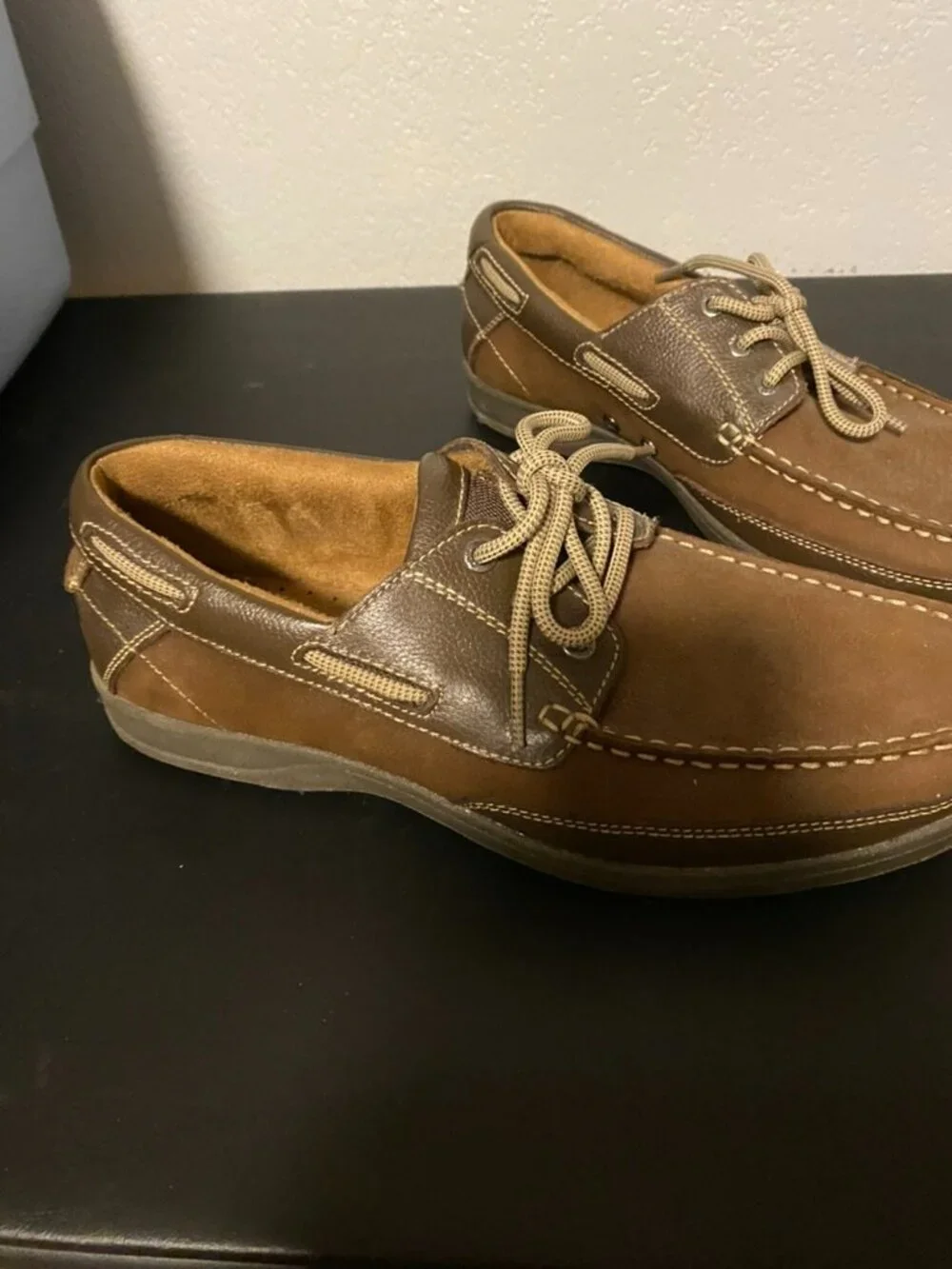Florsheim Men's Lakeside Moc Toe Oxford Boat Shoes, Size 10M